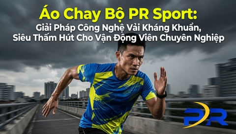 Áo Chay Bộ PR Sport: Giải Pháp Công Nghệ Vải Kháng Khuẩn, Siêu Thấm Hút Cho Vận Động Viên Chuyên Nghiệp
