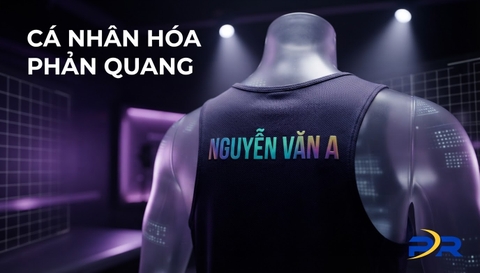 Giải Pháp Cá Nhân Hóa Áo Chạy Bộ May Đo: Ứng Dụng Công Nghệ In Phản Quang 7 Màu Chameleon Reflective Theo Tên Riêng Cao Cấp