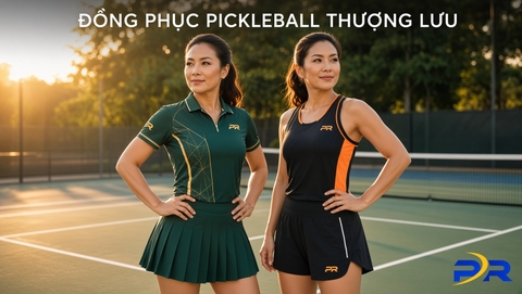 Giải Pháp Thiết Kế Đồng Phục Pickleball Cao Cấp Cho CLB Nữ Doanh Nhân: Sự Giao Thoa Giữa Phong Cách Thượng Lưu Và Động Lực Học Vận Động