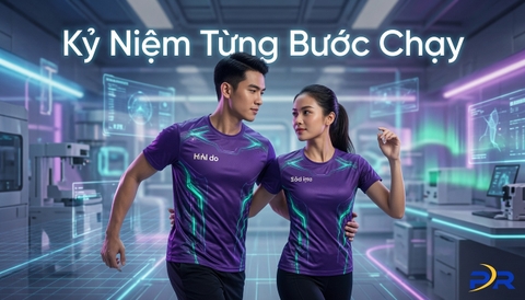 Thiết Kế Áo Chạy Bộ Cá Nhân Hóa Kỷ Niệm Ngày Yêu Nhau: Độc Bản Tình Yêu Trên Từng Bước Chạy
