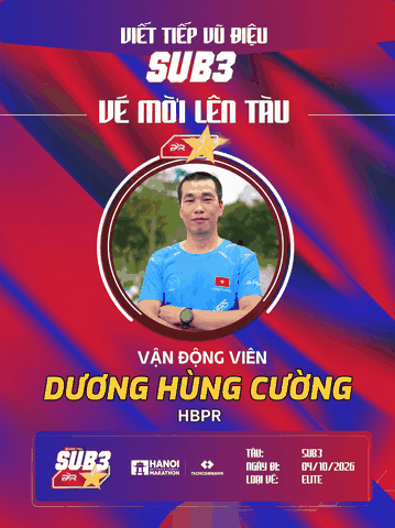 VĐV Hiếu: Tinh Thần Kỷ Luật Vươn Tầm ĐOÀN TÀU SUB 3 – 2026