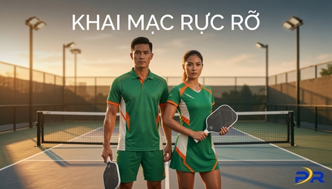 Đồng phục Pickleball cho lễ khai mạc giải cần nổi bật yếu tố nào?