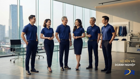 Chuẩn Hóa Độ Bền Cơ Học Của Sợi Poly-Spandex: Giải Pháp Chống Rút Sợi Và Chống Xù Lông Tối Ưu Cho Đồng Phục Doanh Nghiệp Cao Cấp