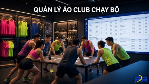 Giải Pháp Quản Lý Danh Sách Đặt Áo Đồng Phục CLB Chạy Bộ Chuyên Nghiệp