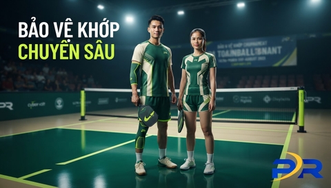 Giải Pháp Bó Bắp Chân Và Bó Khuỷu Tay Hỗ Trợ Khớp Chuyên Sâu Khi Thi Đấu Pickleball Tần Suất Cao