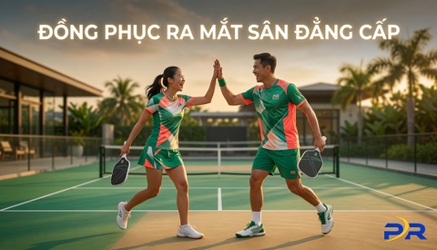 Giải Pháp Thiết Kế Đồng Phục Pickleball Độc Bản Cho Sự Kiện Ra Mắt Sân Thế Hệ Mới
