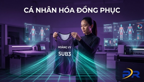 Quy Trình Cá Nhân Hóa Đồng Phục Chạy Bộ Số Lượng Lớn: Giải Pháp Kiểm Sát Sai Sót Tuyệt Đối Từ PR SPORT