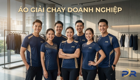 Giải Pháp Thiết Kế Áo Giải Chạy Doanh Nghiệp: Tối Ưu Nhận Diện Thương Hiệu Trên Chất Liệu Thể Thao Cao Cấp
