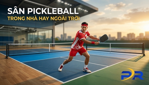 Nên Làm Sân Pickleball Trong Nhà Hay Ngoài Trời? Phân Tích Toàn Diện Dưới Góc Độ Khoa Học Vận Động Và Đầu Tư