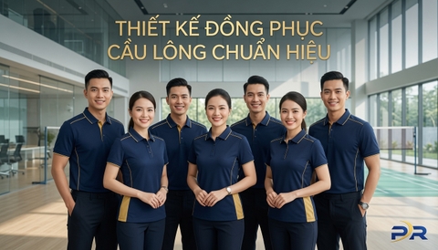 Áo Cầu Lông Công Ty Nên Đặt Logo Ở Vị Trí Nào? Hướng Dẫn Thiết Kế Đồng Phục Thể Thao Doanh Nghiệp Chuẩn Nhận Diện