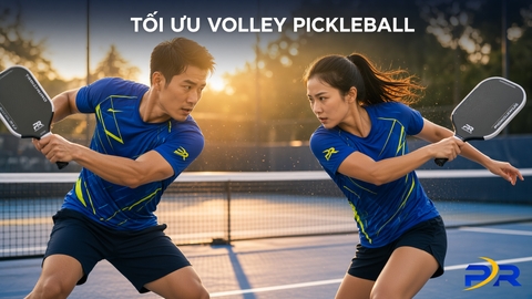 Bí Quyết Chọn Áo Pickleball Cho Người Mới Tập Volley: Tối Ưu Động Học Và Hiệu Suất Vận Động