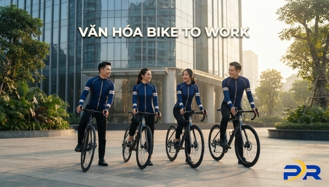 Khuyến Khích Văn Hóa Đi Làm Bằng Xe Đạp (Bike To Work) Và Giải Pháp Trang Bị Áo Đạp Xe Doanh Nghiệp An Toàn, Chuẩn Nhận Diện