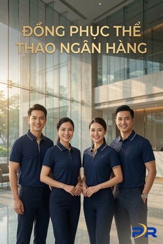 Thiết Kế Đồng Phục Thể Thao Ngân Hàng: Giải Pháp B2B Định Vị Thương Hiệu Cao Cấp Và Tối Ưu Trải Nghiệm Nhân Viên