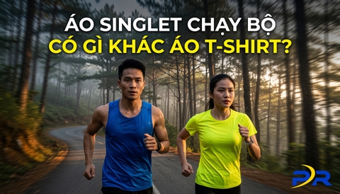 ÁO SINGLET CHẠY BỘ CÓ GÌ KHÁC ÁO T-SHIRT?