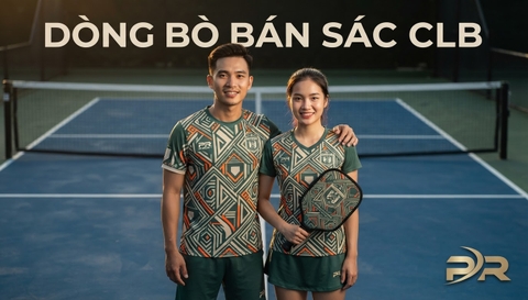 Giải Pháp Thiết Kế Vỏ Bọc Đầu Vợt Pickleball In Họa Tiết Đồng Bộ Với Áo Đấu CLB Chuyên Nghiệp