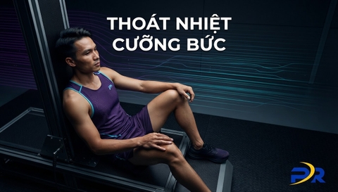 Áo Chạy Bộ Leo Tháp Chọc Trời (Stair Climbing): Kỹ Thuật May Đo Thoát Nhiệt Cưỡng Bức Cho Không Gian Đóng