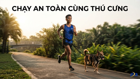 CHẠY BỘ CÙNG THÚ CƯNG: CẨM NANG KHOA HỌC VÀ NGUYÊN TẮC AN TOÀN TOÀN DIỆN CHO RUNNER
