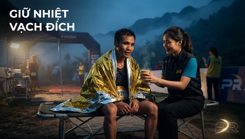 Giải Pháp Cung Cấp Túi Giữ Nhiệt Khẩn Cấp (Space Blanket) Tại Vạch Đích Cho Runner Cự Ly Ultra