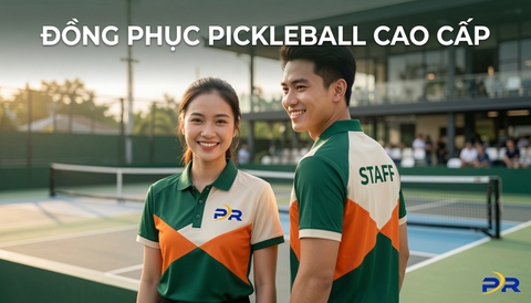 Thiết Kế Đồng Phục Nhân Sự Booth Giải Pickleball: Bộ Nhận Diện Chuyên Nghiệp Và Hiệu Năng Vận Động Đỉnh Cao