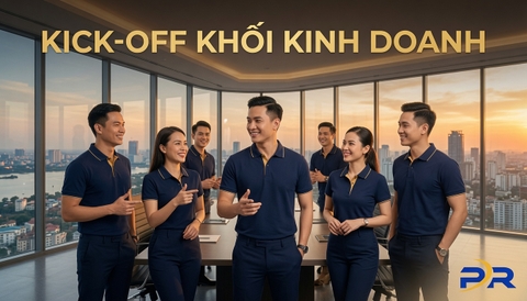 Giải Pháp Thiết Kế Đồng Phục Kick-Off Đầu Năm Cho Khối Kinh Doanh: Bứt Phá Doanh Số, Khẳng Định Vị Thế Doanh Nghiệp