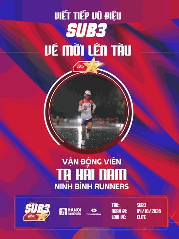 Tạ Hải Nam - 'Thần Đồng Speed' Ninh Bình Runner Và Hành Trình Thống Trị Đường Đua Đoàn Tàu SUB 3