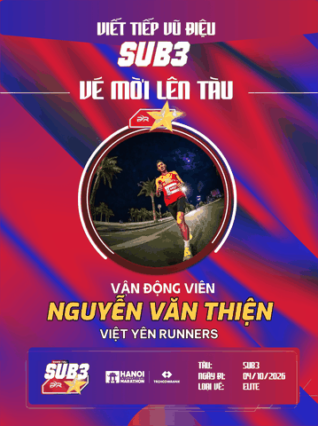 Nguyễn Văn Thiện – Việt Yên Runners: Nụ Cười Khiêm Nhường Cùng Bản Lĩnh 2:46 Bước Lên Đoàn Tàu SUB 3