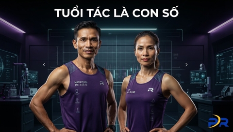Đồng Phục Nhóm Runner Trung Niên: 'Tuổi Tác Chỉ Là Con Số Trên Đồng Hồ' – Giải Pháp May Đo Công Thái Học PR SPORT