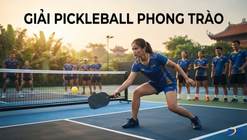Thiết Kế Giải Pickleball Cho Người Mới: Đột Phá Thể Thức Và Mô Hình Vận Hành Trải Nghiệm