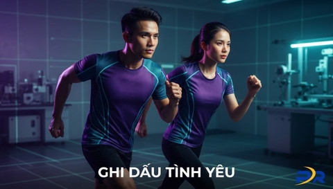 Áo Chạy Bộ Đôi (Couple Running Jersey): Ghi Dấu Tình Yêu Trên Từng Kilomet Đường Chạy