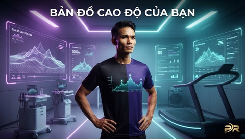 Thiết Kế Áo Chạy Bộ Cá Nhân Hóa: In Bản Đồ Cao Độ Trận Đấu Địa Hình Kinh Điển Của Bạn