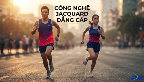Ứng Dụng Vải Dệt Jacquard Hoa Văn Chìm Độc Quyền Cho Các Giải Chạy Quy Mô Cao Cấp: Chuẩn Mực Mới Từ PR SPORT