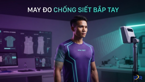 Giải Pháp Thiết Kế May Đo Tùy Chỉnh Độ Rộng Ống Tay Áo (Sleeve Fit) Chống Siết Bắp Tay Cho Người Chạy Bộ Thể Hình