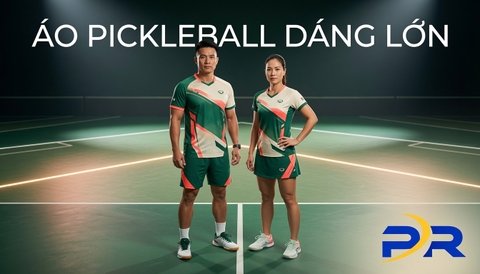 Giải Pháp Thiết Kế Áo Pickleball Cho Người Vóc Dáng Lớn: Khai Phóng Cơ Động, Tôn Dáng Thể Thao Cao Cấp