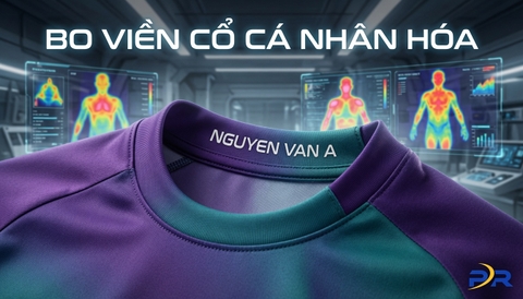 Cá Nhân Hóa Chi Tiết Bo Viền Và Cổ Áo Tương Phản: Công Nghệ May Đo Công Thái Học Bảo Vệ Runner Toàn Diện