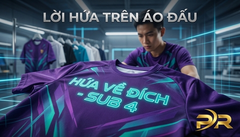 Giải Pháp Cá Nhân Hóa: Khắc Ghi Cam Kết Mục Tiêu Và Lời Hứa Chinh Phục Lên Áo Đấu PR Sport