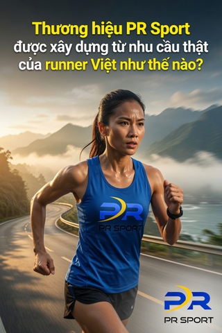 Thương hiệu PR Sport được xây dựng từ nhu cầu thật của runner Việt như thế nào?