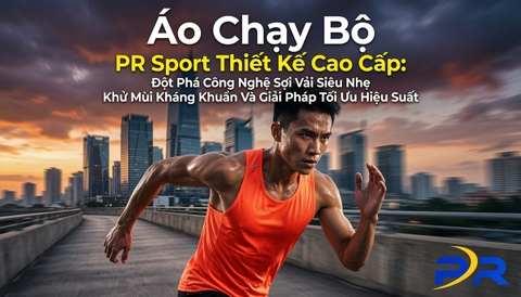 Áo Chạy Bộ PR Sport Thiết Kế Cao Cấp: Đột Phá Công Nghệ Sợi Vải Siêu Nhẹ Khử Mùi Kháng Khuẩn Và Giải Pháp Tối Ưu Hiệu Suất Cho Vận Động Viên Chuyên Nghiệp