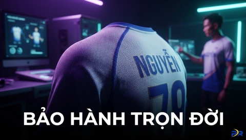 Chính Sách Bảo Hành Trọn Đời Cho Chi Tiết In Ấn Và Đường May Cá Nhân Hóa Tại PR SPORT