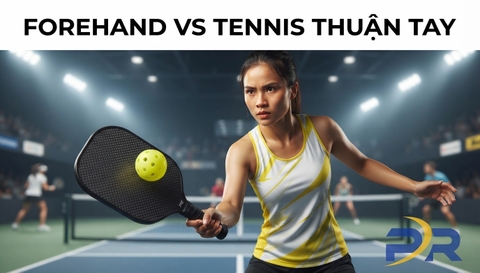So Sánh Chi Tiết Forehand Pickleball Và Tennis: Phân Tích Động Lực Học Kỹ Thuật Thuận Tay