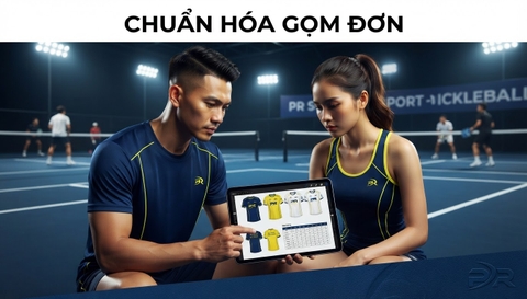 Chuẩn Hóa Mã Hóa Size Áo Và Tên In Trong File Gom Đơn Đồng Phục Pickleball Chuyên Nghiệp