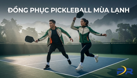 Giải Pháp Đồng Phục Pickleball Mùa Đông Miền Bắc: Nghệ Thuật Chọn Sợi Giữ Nhiệt Và Kháng Gió Đột Phá Từ PR Sport