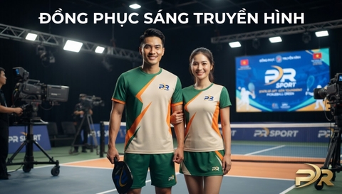 Thiết Kế Đồng Phục CLB Pickleball Chuyên Nghiệp Khi Lên Sóng Livestream Giải Đấu