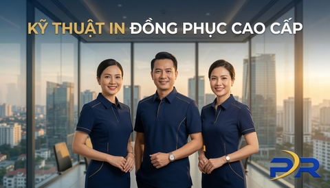 In Áo Đồng Phục Công Ty Nên Chọn Kỹ Thuật Nào? Cẩm Nang Chuyên Sâu Từ Ban Tư Vấn Doanh Nghiệp PR Sport