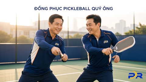 Giải Pháp Phối Màu Đồng Phục Pickleball Cao Cấp Cho Nhóm Nam Trung Niên: Đẳng Cấp, Phong Độ Và Khoa Học Sợi Vải PR Sport