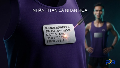 Giải Pháp Ép Nhãn Hợp Kim Titan Siêu Nhẹ Khắc Laser Tên Runner: Đột Phá Cá Nhân Hóa Trang Phục Chạy Bộ Hiệu Năng Cao