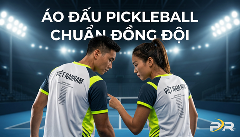Cẩm Nang Kiểm Tra Chính Tả Và Kỹ Thuật Cá Nhân Hóa Áo Đấu Pickleball Đồng Đội