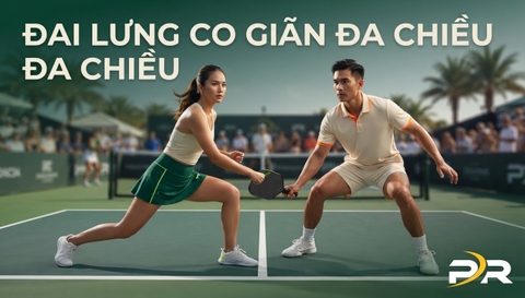 Thiết Kế Đai Lưng Quần Váy Co Giãn Đa Chiều: Tối Ưu Chuyển Động, Không Lằn Bụng Và Khóa Phom Vững Chắc Cho Vận Động Viên Pickleball