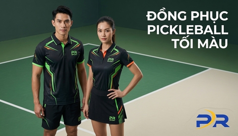 Giải Pháp Đồng Phục Pickleball Tone Màu Tối: Khi Nào Nên Lựa Chọn Để Tối Ưu Hiệu Suất Và Định Vị Thương Hiệu?