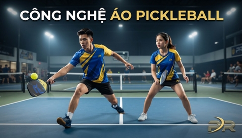Quy Trình Sản Xuất Áo Pickleball Chuyên Nghiệp: Giải Mã Công Nghệ Sợi Động Học và Tiêu Chuẩn May Đo Cao Cấp