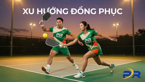 Xu Hướng Thiết Kế Đồng Phục Pickleball Cao Cấp: Sự Giao Thoa Giữa Công Nghệ Sợi Kép Kinetix Và Bản Sắc Thương Hiệu Doanh Nghiệp